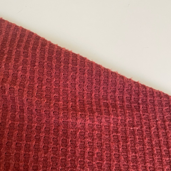 Urban outfitters Out From Under Burnt Orange Jojo ButtonDown Thermal Long Sleeve - Picture 7 of 7